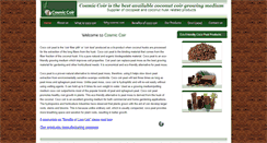 Desktop Screenshot of cosmiccoir.com